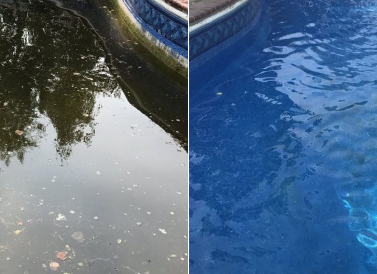 pool clear water
